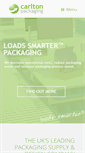 Mobile Screenshot of carltonpackaging.com